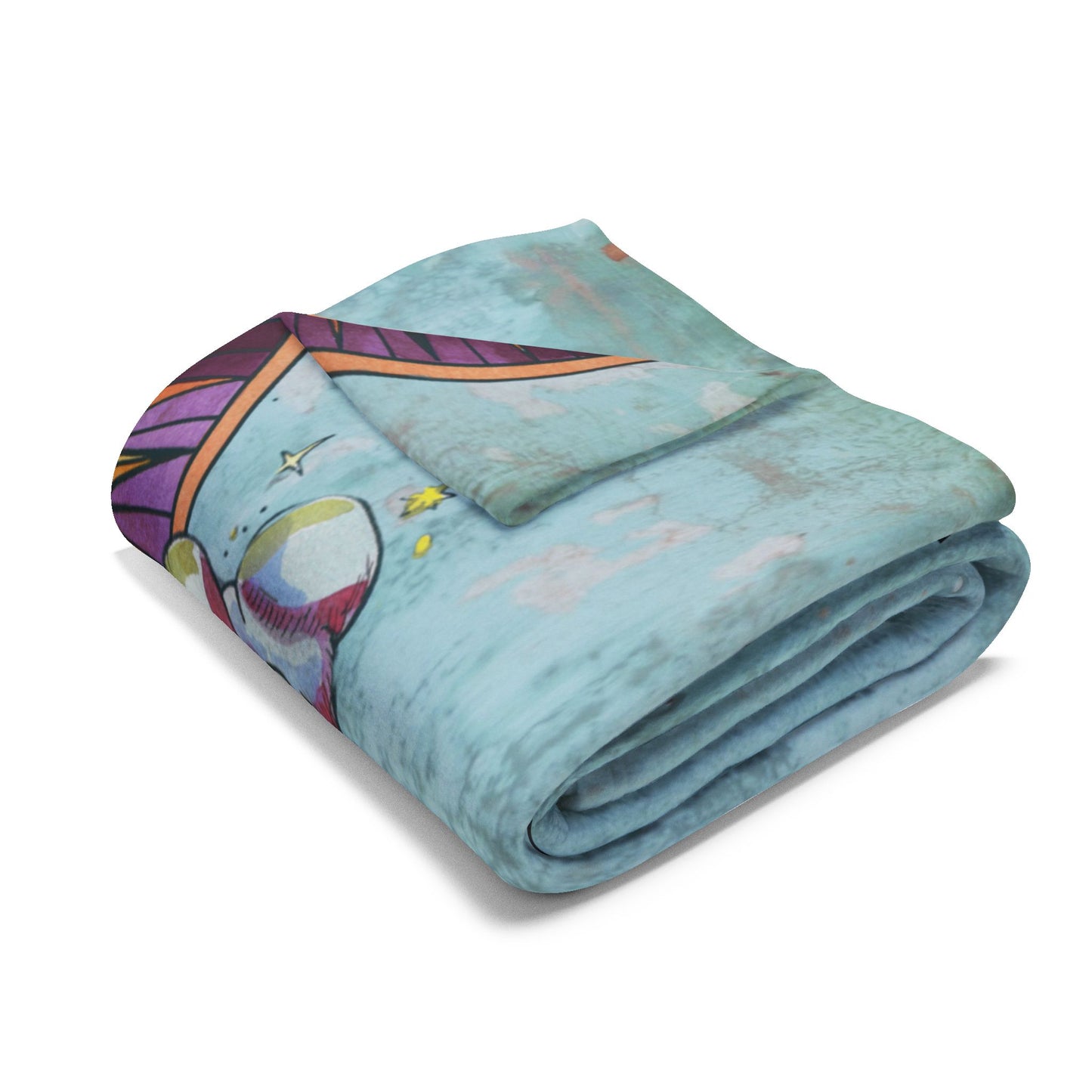 Mystical Libra Personalized Zodiac Fleece Throw Blanket