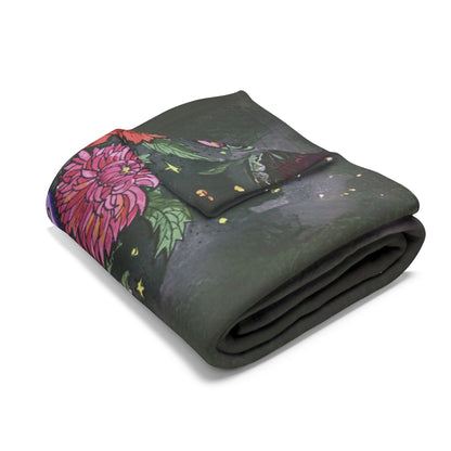 Mystical Virgo Personalized Zodiac Fleece Throw Blanket